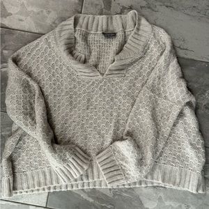 Wooden ships xl light grey sweater